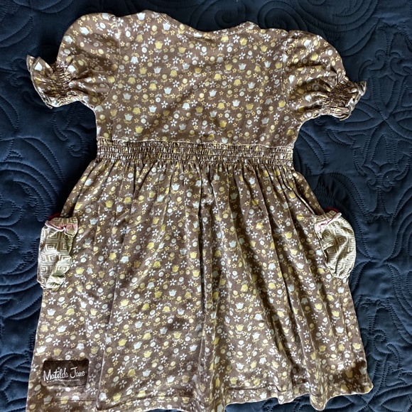 Matilda Jane Serendipity Sugar & Spice floral lap dress w/ dizzy ruffle leggings - Picture 5 of 9